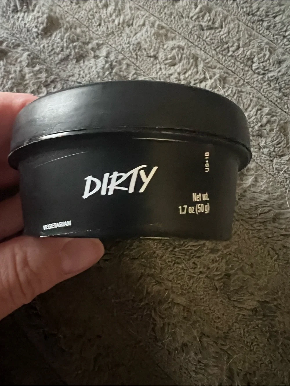 LUSH DIRTY SHAVING CREAM 1.7 oz BRAND NEW GIFT ITEM EXCLUSIVE